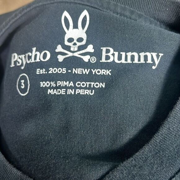 Psycho Bunny Neon T-shirt Mens size 3 or women’s small see measurements - Picture 9 of 9